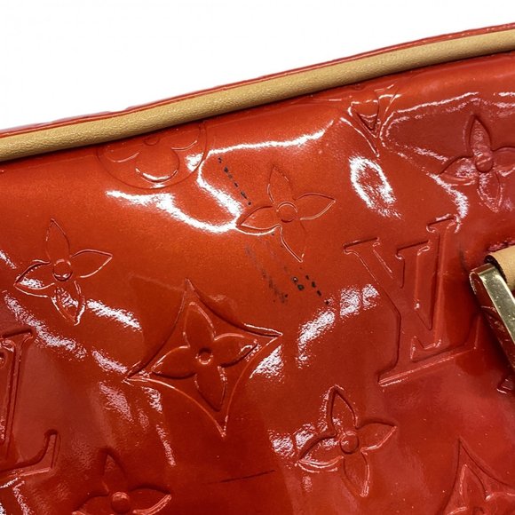 Louis Vuitton Vernis Sutton Tote Bag M91080 Rouge Women's - Picture 7 of 12